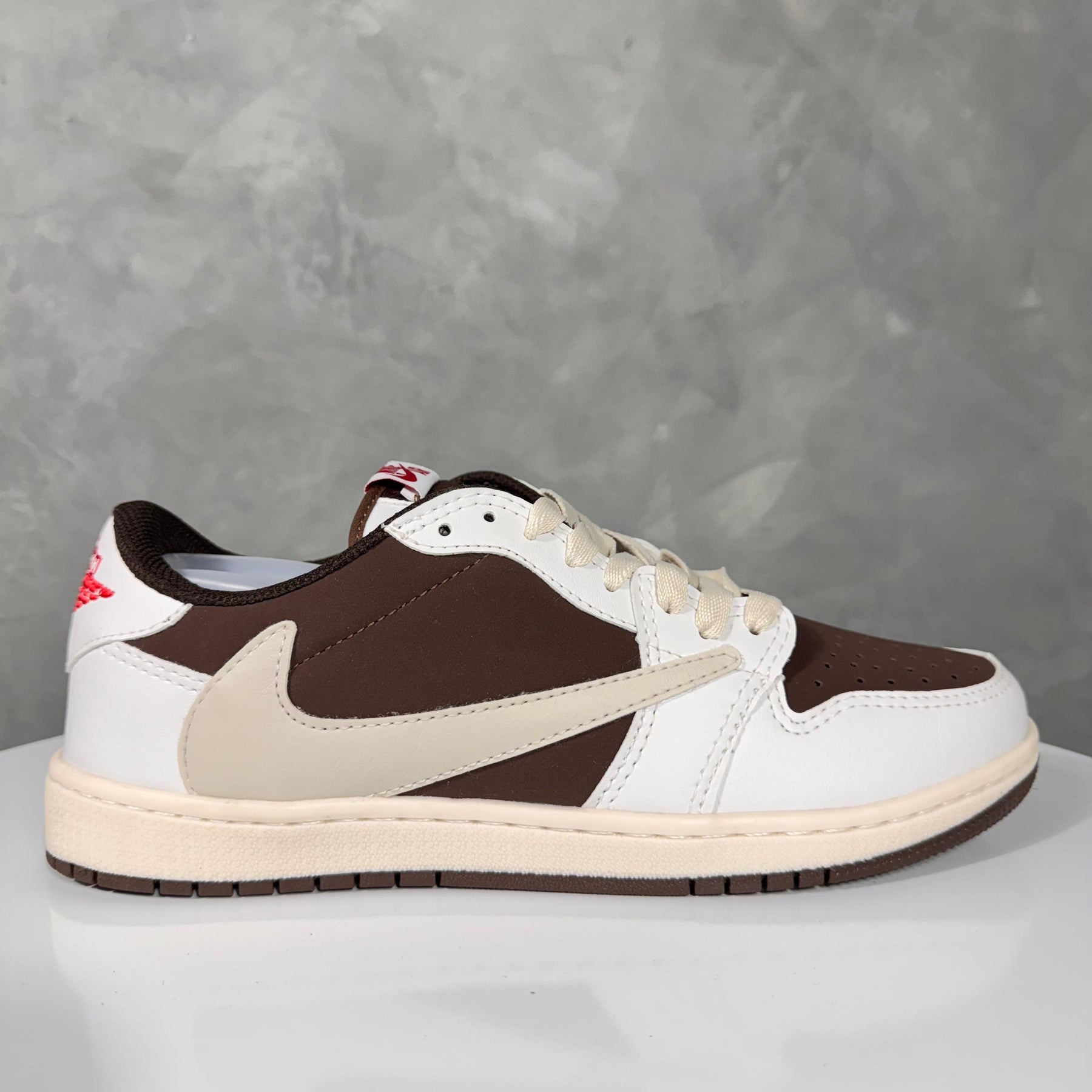 Tênis Masculino Travis Scott x Jordan Reverse Mocha Premium