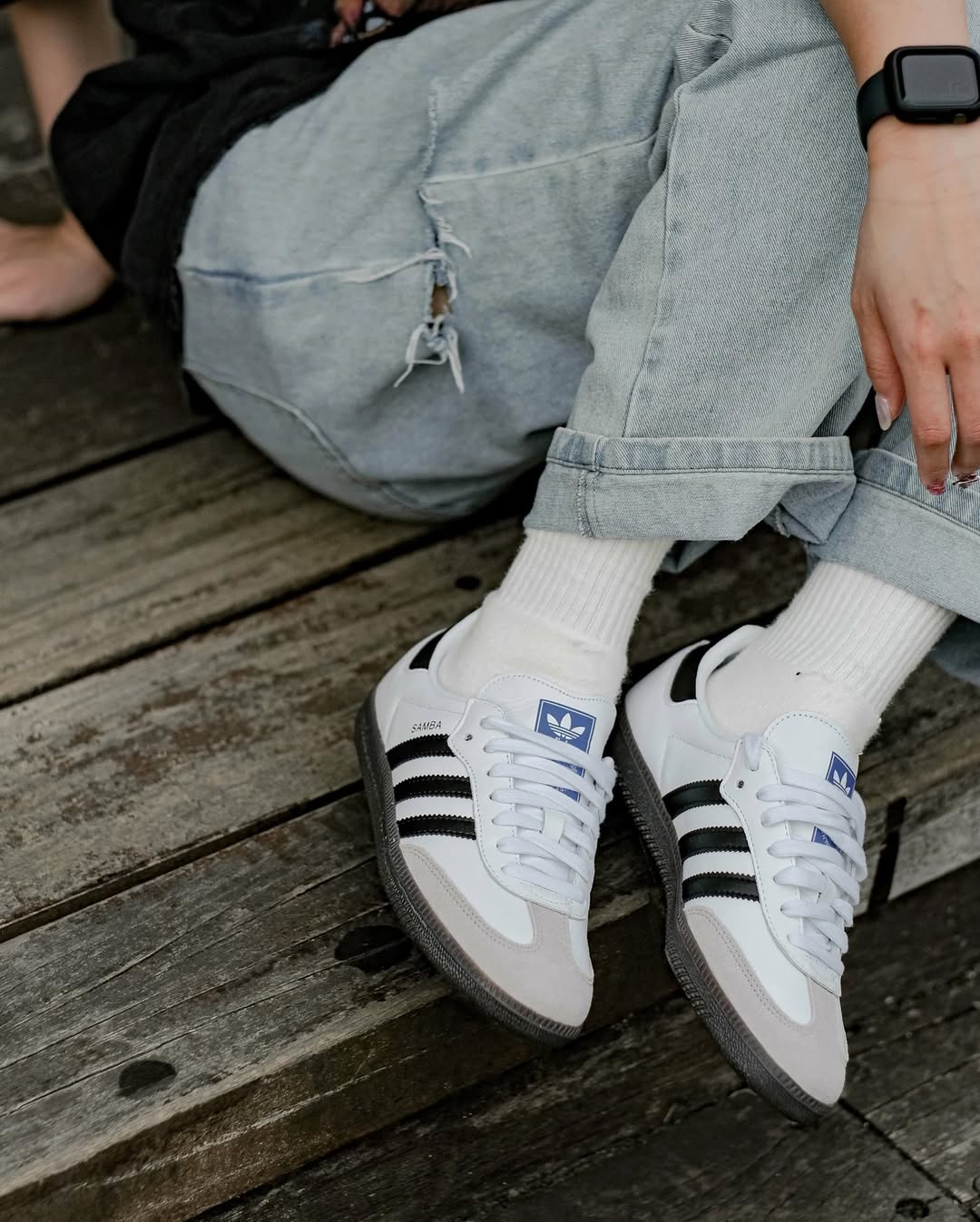 Tênis Feminino Adidas Samba Premium (EM COURO)
