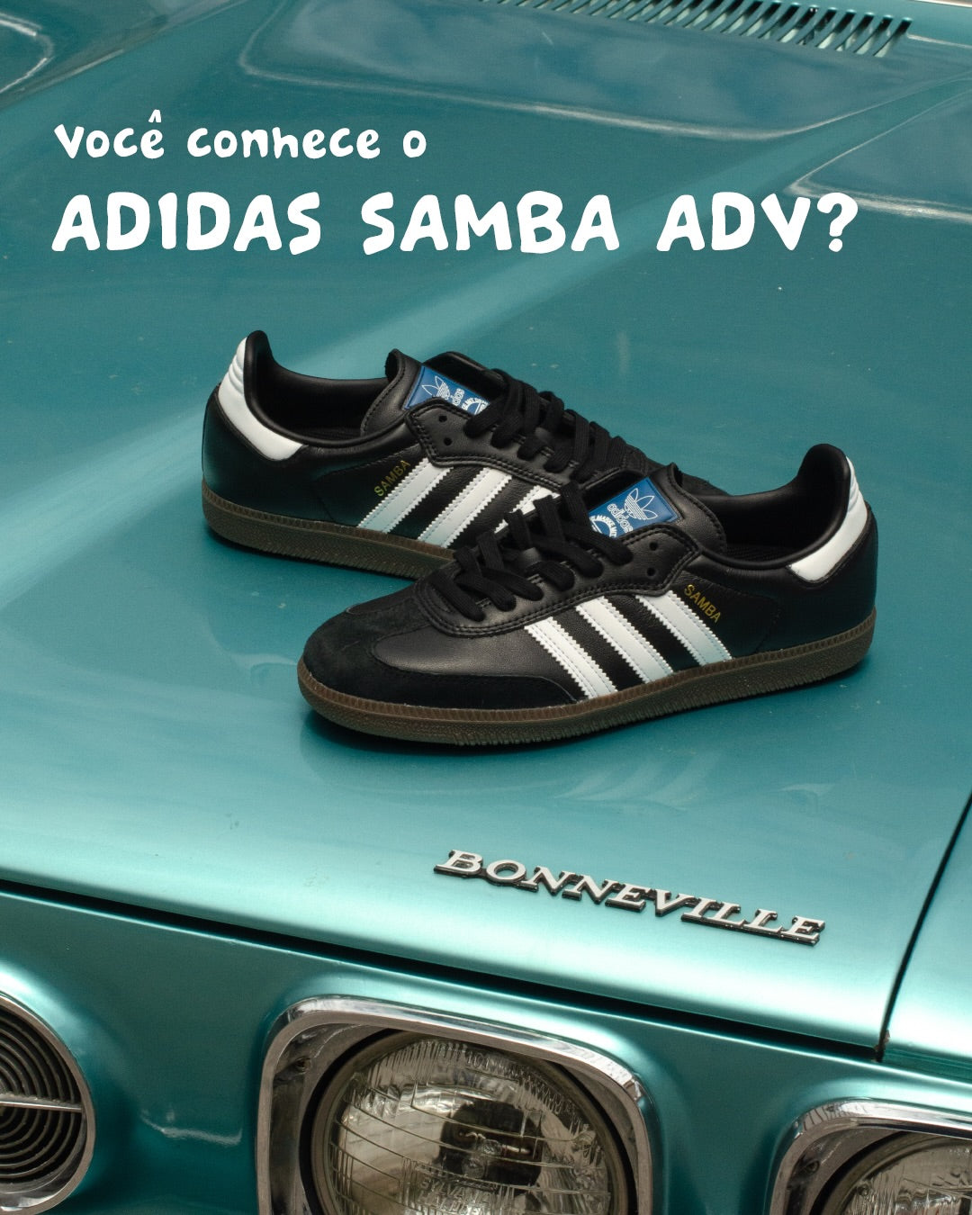 Tênis Feminino Adidas Samba Premium (EM COURO)