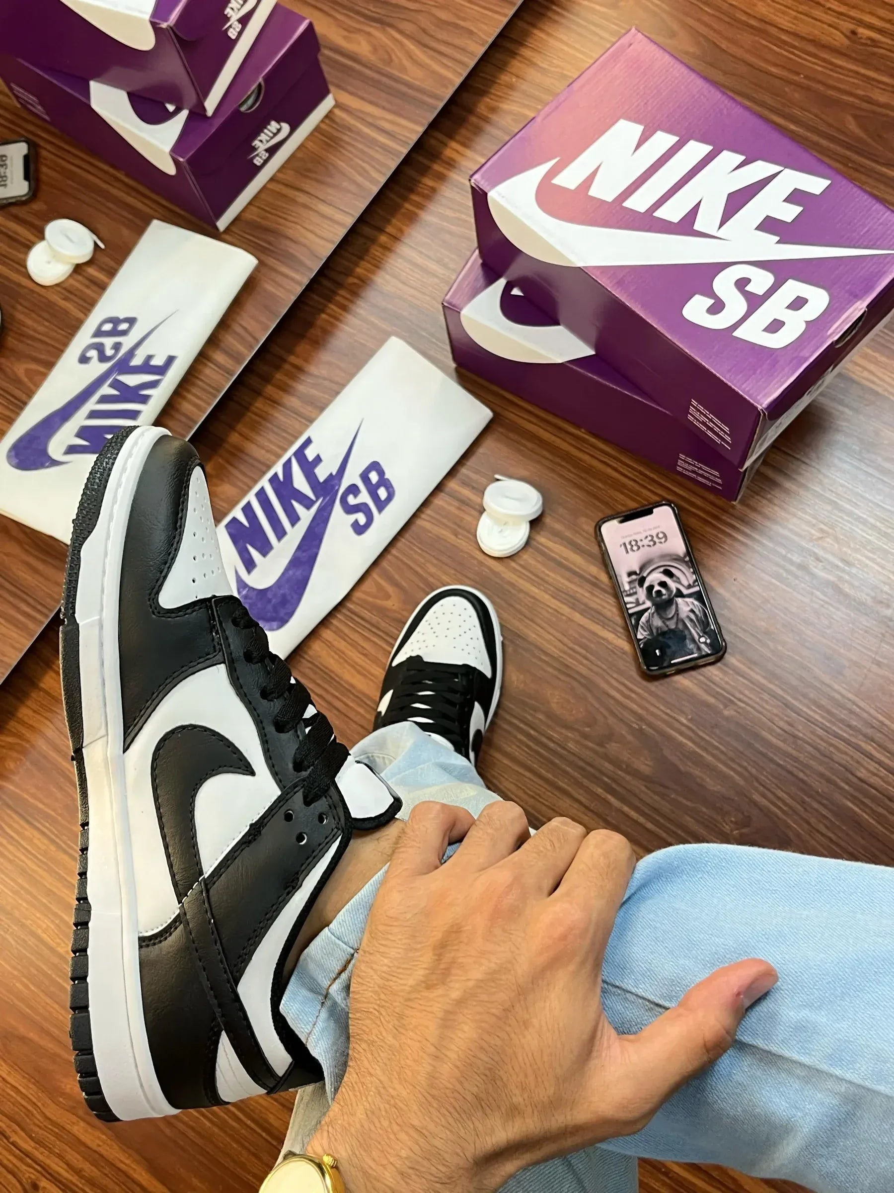 Tênis Unissex Jordan Panda Premium